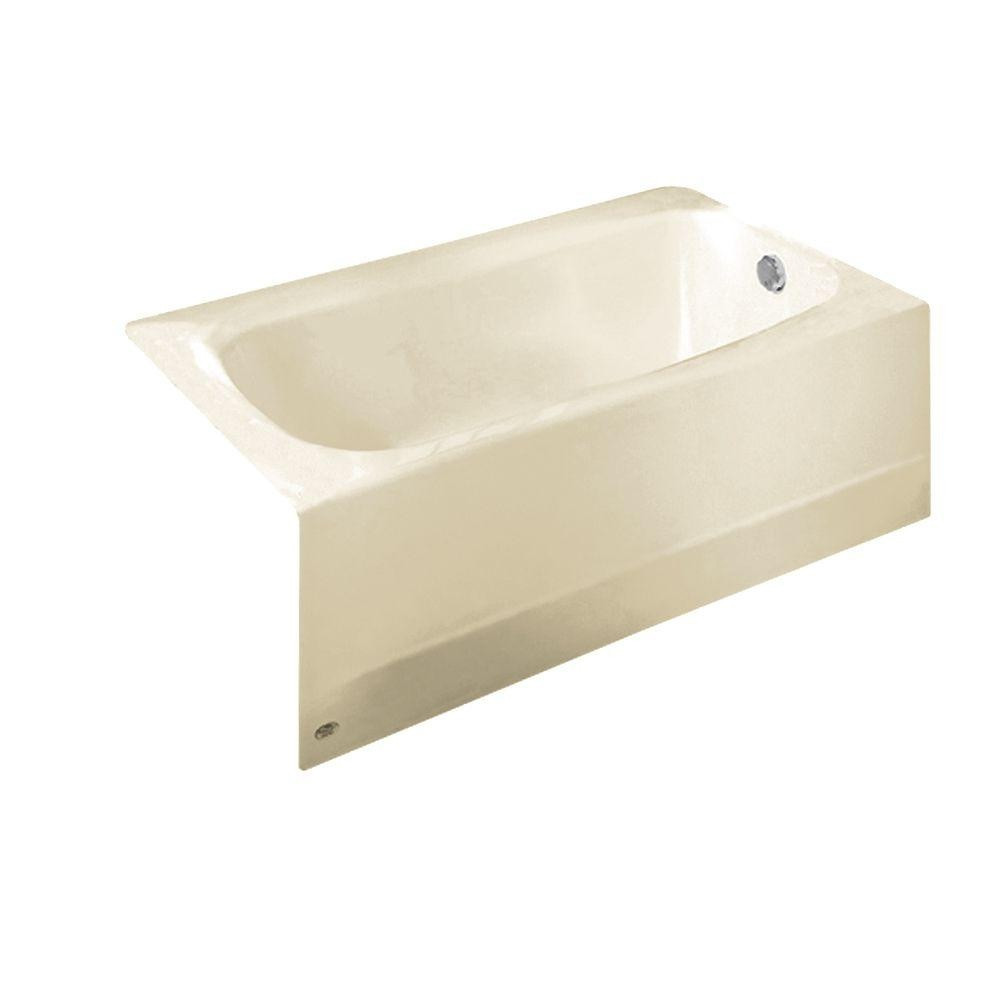 American Standard 2461002.222 Cambridge 5' Soaking Bathtub Right Hand Outlet (Linen)