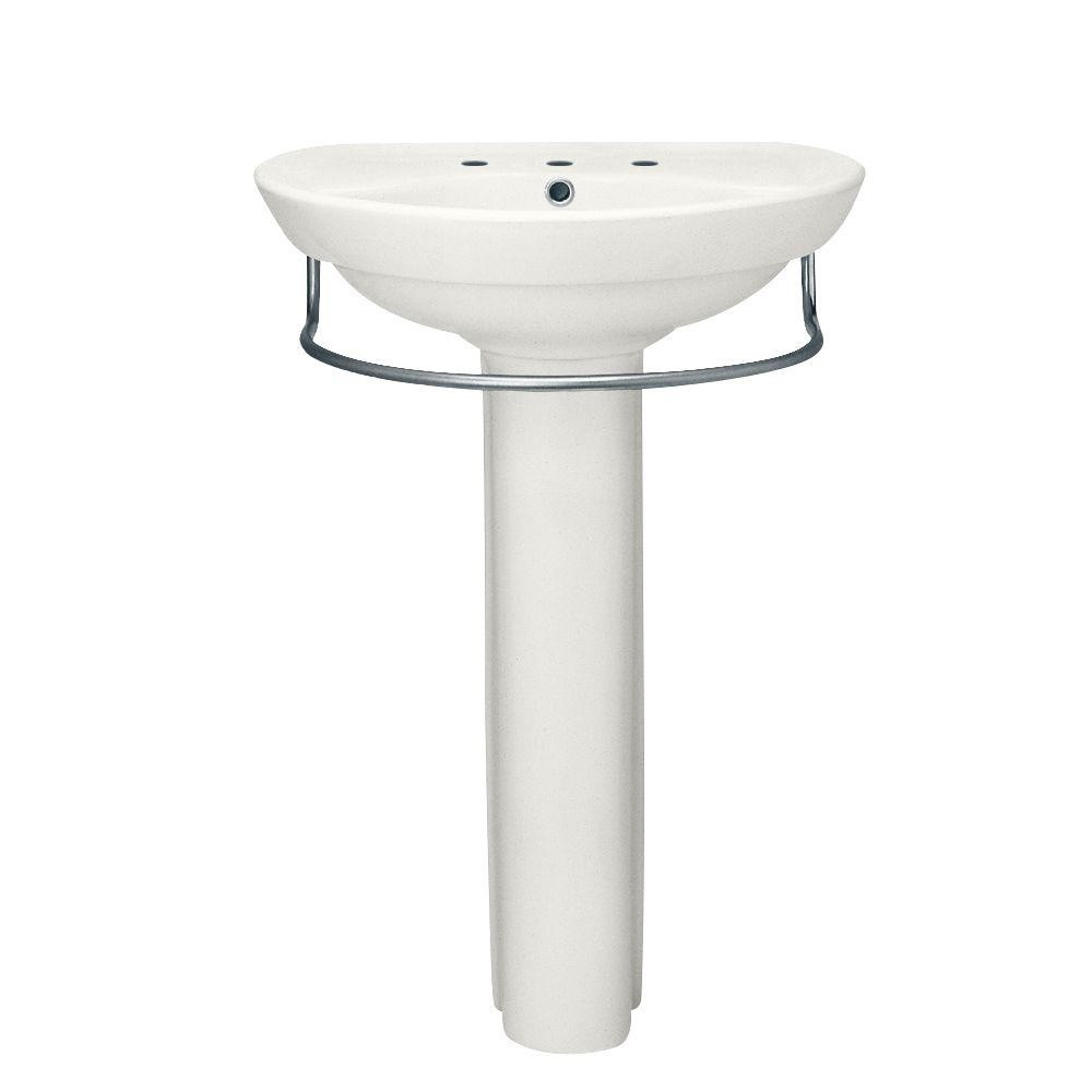 American Standard 0268800.020 Ravenna Pedestal Combo 8" (White)