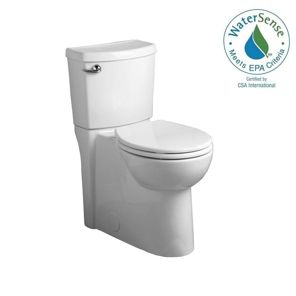 American Standard 2988101.020 Cadet 3 Flowise Right Height Round Front 1.28 gpf Toilet