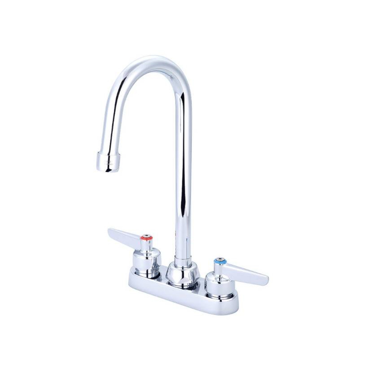 CENTRAL BRASS 80084-LE17 Two Handle Cast Brass Bar/Laundry Faucet 4-3/32" Gooseneck CENTRAL BRASS 80084-LE17 Two Handle Cast Brass Bar/Laundry Faucet 4-3/32" Gooseneck