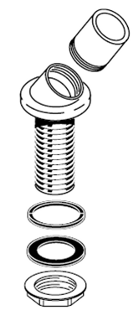 American Standard 28664-0990A - PB Shwr Holder Kit