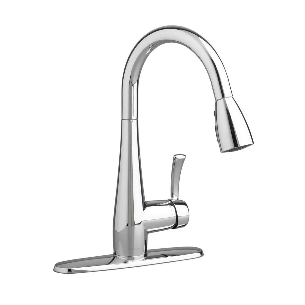 American Standard 4433300.002 Quince 1-Handle Pull Down High-Arc Kitchen Faucet (Chrome) American Standard 4433300.002 Quince 1-Handle Pull Down High-Arc Kitchen Faucet (Chrome)