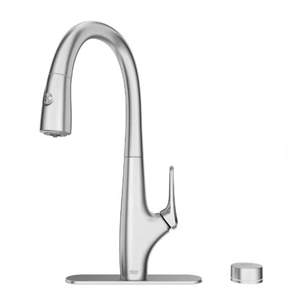 American Standard 4902330.075 SAYBROOK PD FILTER FAUCET WITH FILTER, Stainless Steel