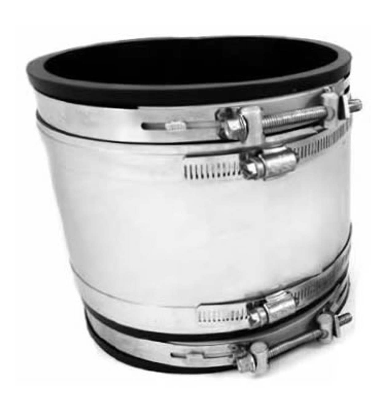 Pasco 56366PRC - 6-inchCLAY to 6-inchAC/DI FLEX-CPLarge & SS RING