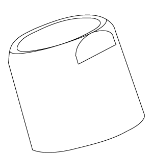 Kohler 1010355-CP - Polished Chrome Hose Conical Nut