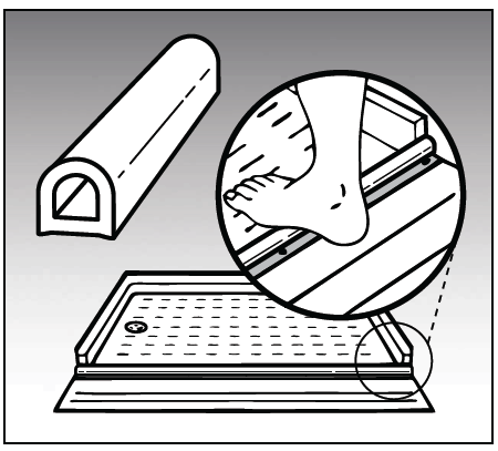 Mustee 360.210 Collapsible Water Barrier 67"