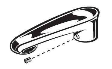 American Standard M962600-2950A - HANDLE F/COPELAND DECK MOUNT, SATIN