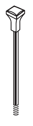 American Standard M962537-2950A - POP-UP ROD F/TOWNSQUARE CSET, SATIN