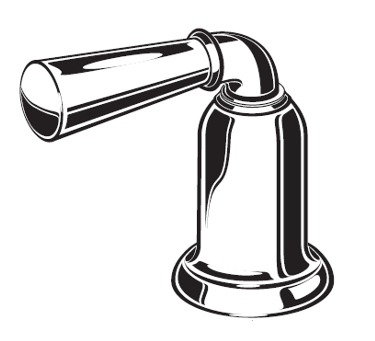 American Standard M962971-0020A Elbow Handle F/Portsmouth -Rp- American Standard M962971-0020A Elbow Handle F/Portsmouth -Rp-