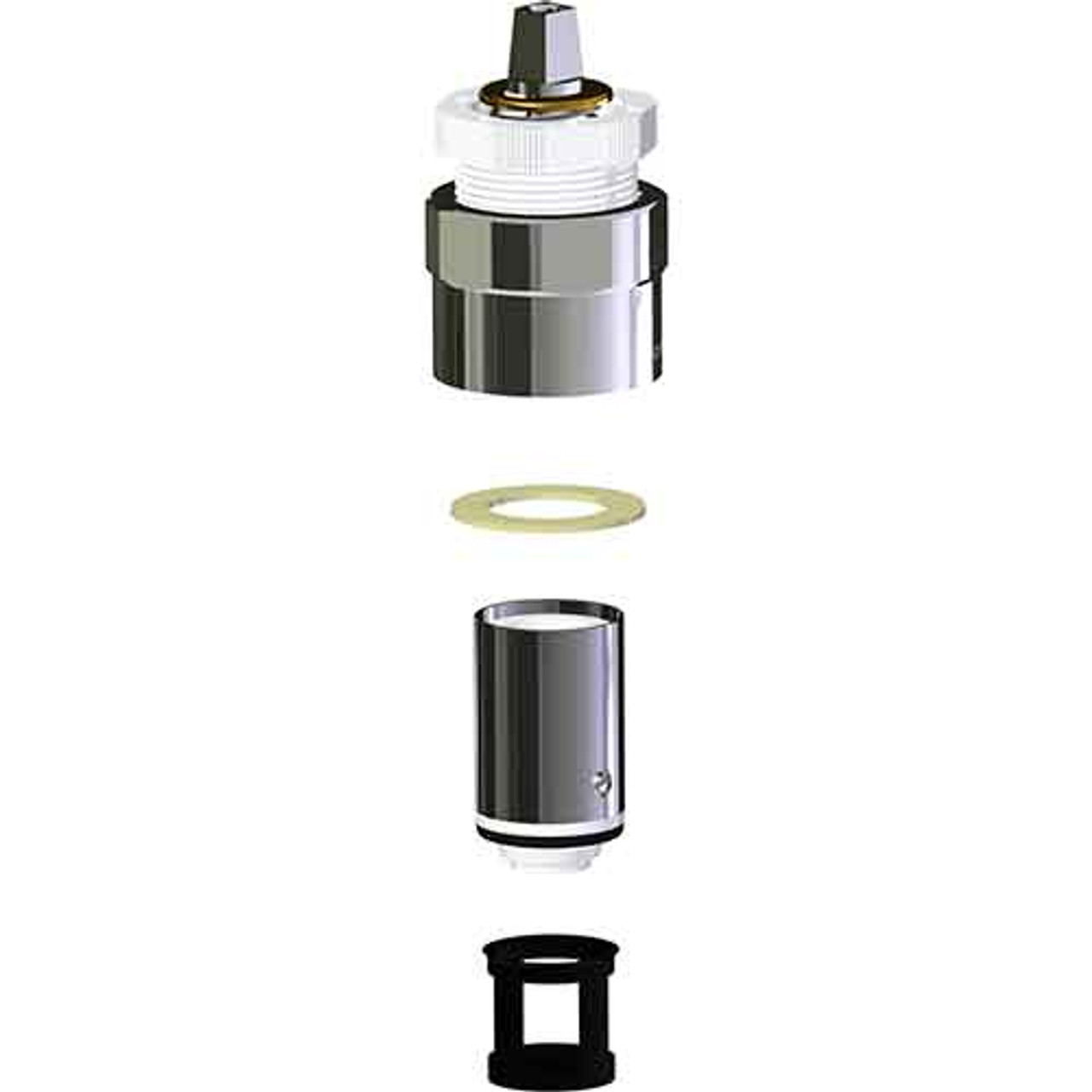 Chicago Faucets 667-782KJKABNF MVP Actuator and Cartridge Kit Fast Close