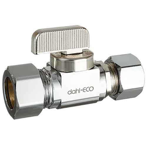 DAHL 511-33-32-BAG - 5/8 OD COMP x 1/2 OD COMP STOP