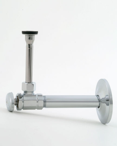 Jaclo 585-72 3/8" IPS 3/8" O.D. Angle Pattern Compression Style Toilet Supply Kit