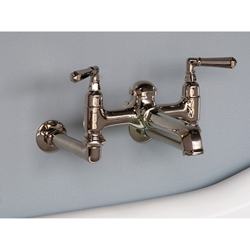 Strom P1128N PN DECO WALL MT TUB FAUCET