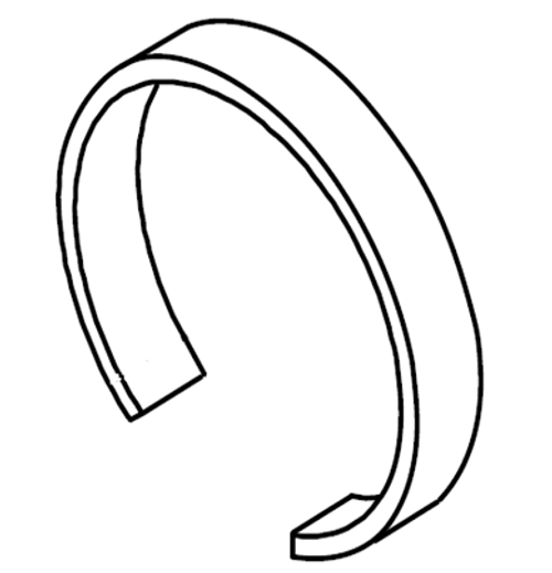 Symmons SC-125 Gasket, Escutcheon, Safetymix