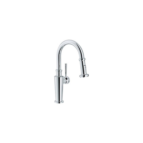 Franke FFP5200 Absinthe Pull Down Kitchen Prep Faucet, Chrome