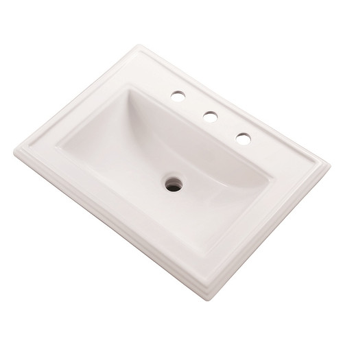 Gerber - LOGAN SQUARE SRIM LAVATORY FAUCET 8-inch CC WHITE