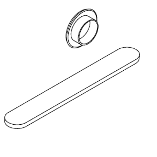 Kohler 85121-0 - White Service Kit Ferrule