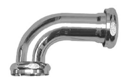 Pasco 34488 - 1-1/4 20 Gauge Slip Joint Repair Trap Elbow, Chrome Plated