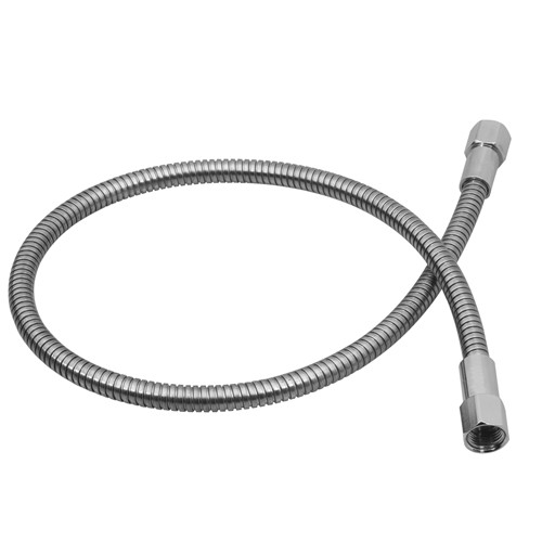 T&S Brass 013E-36H - Flexible Stainless Steel Hose, 36" Length, 7/16" I.D.