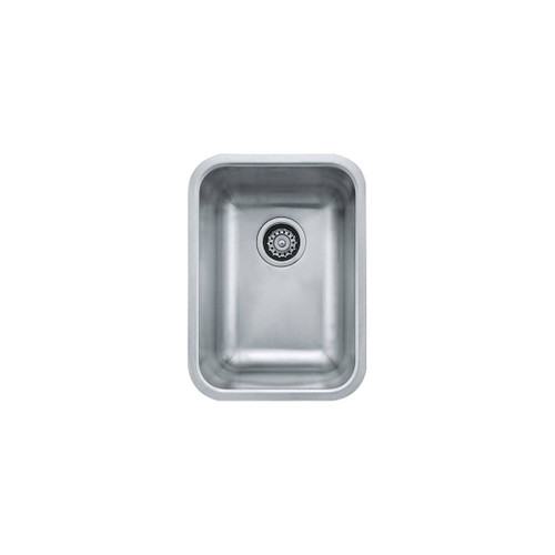 Franke GDX11012 Grande Series 13 3/4" Single Basin Undermount Sink, Stainless Steel