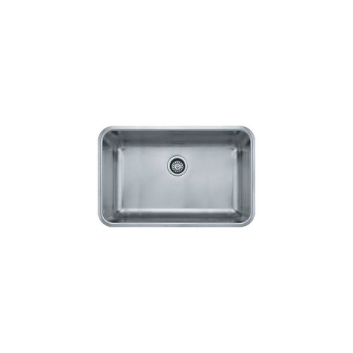 Franke GDX11028 Grande Series 30 1/8" Single Basin Undermount Sink, Stainless Steel