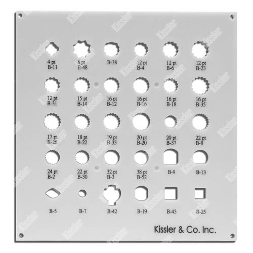 Kissler 08-0412 Broach Gauge