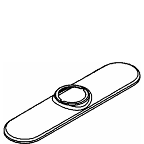 Kohler 76697-CP - Polished Chrome Escutcheon