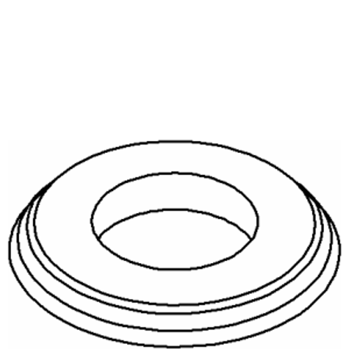 Kohler 77175-VF - Polished Brass Spout Escutcheon