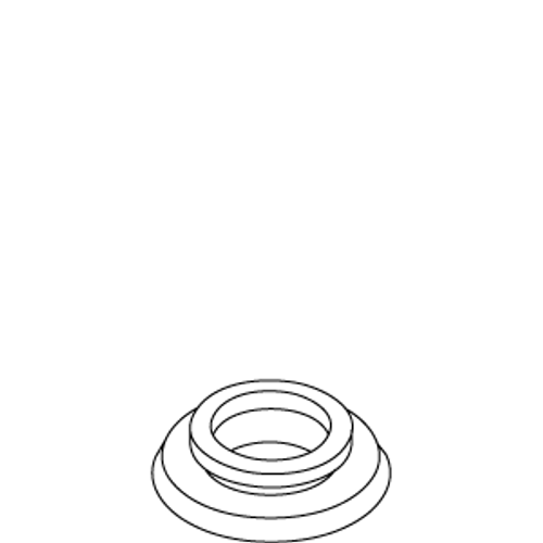 Kohler 77183-CP - Polished Chrome Bath Escutcheon
