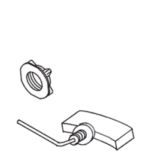 Kohler 84875-CP - Right Hand Trip Lever