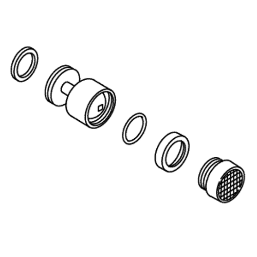 Kohler 74978-CP - Polished Chrome Service Kit
