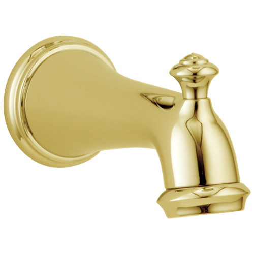 Delta RP34357PB Victorian: Tub Spout - Pull-Up Diverter, Polished Brass