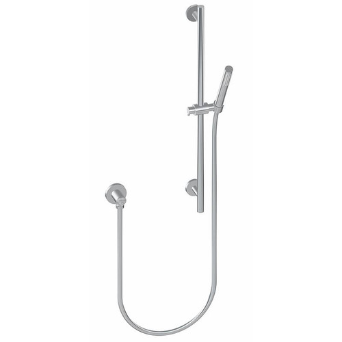 Graff G-8660-UB Contemporary Handshower w/Wall-Mounted Slide Bar, Unfinished Brass