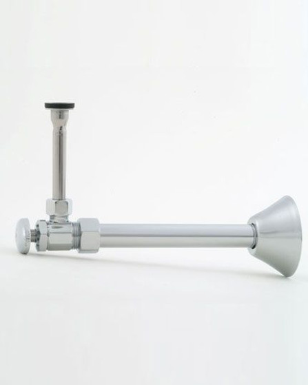 Jaclo 5812-72CT 5/8" O.D. X 3/8" O.D. Angle Patter Compression Style Toilet Supply Kit