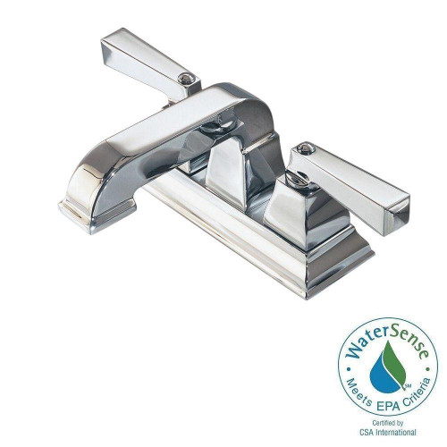 American Standard 2555201.002 Town Square 2-Handle 4" Centerset Bathroom Faucet (Chrome)