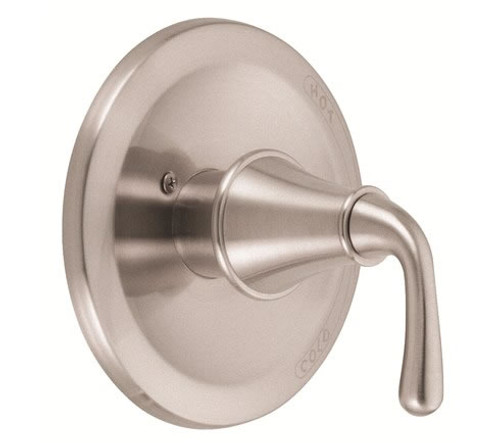 Danze D500456BNT - Bannockburn Single Handle Pressure Balance Mixing Valve Only, TRIM Kit Lever Handle - Tumbled Bronzeushed Nickel