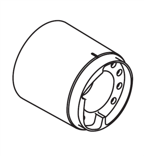 Hansgrohe 96635000 - Polished Chrome Sleeve