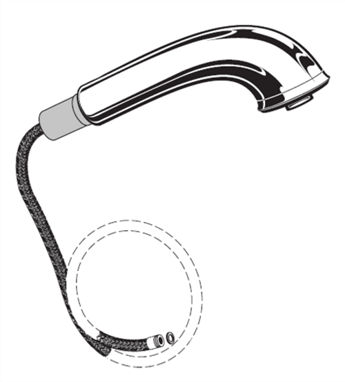 American Standard M952252-0750A - PULL-OUT SPRAY FOR COLONY PULLOUT, STAINLESS STL