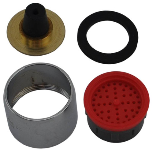 T&S Brass - B-0199-01F-20 - Aerator, Non-Splash, Flow Control, 2.0 GPM, 55/64-inch-27 Female Threads