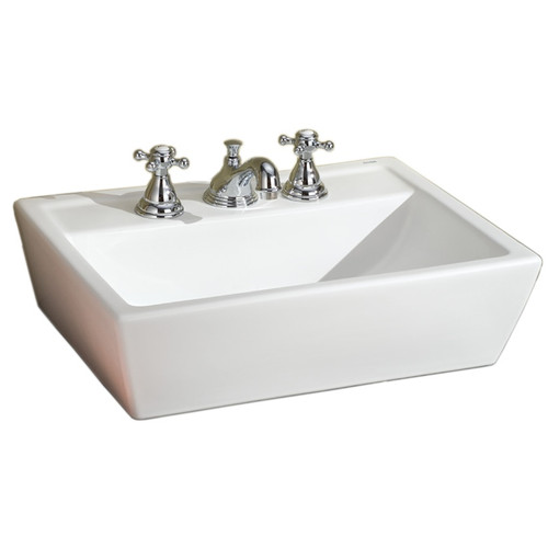 Cheviot 1237/18-WH-8 SENTIRE Vessel Sink, White Sink