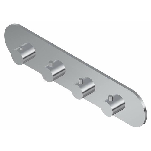 Graff G-8058H-RH0-OB-T M-Series Round Thermostatic 4-Hole Trim Plate and Handle (Horizontal Installation), Olive Bronze