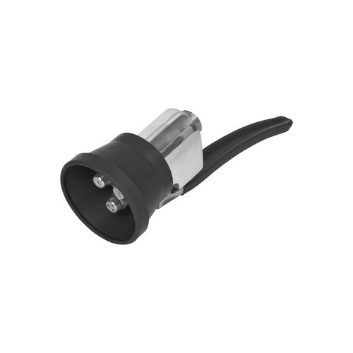 Chicago Faucets 99TFAB Triple Force Pre-Rinse Spray Head with Three Spray Patterns and Rubber Coated Stainless Steel Handle