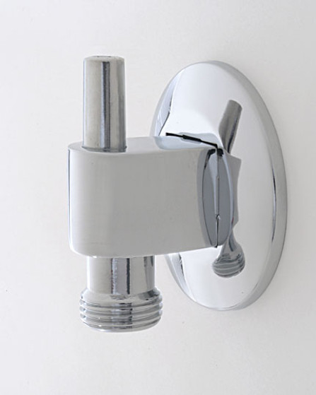 Jaclo 6002 90 Degree PIN Mount Water Supply Elbow and Escutcheon