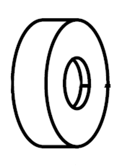 Symmons DF-6 Flange, Handle, Brass