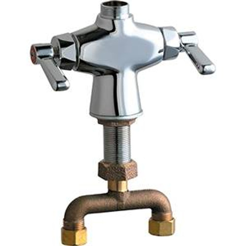 Chicago Faucets - 50-TLESAB - Single Hole Deck Mounted Faucet