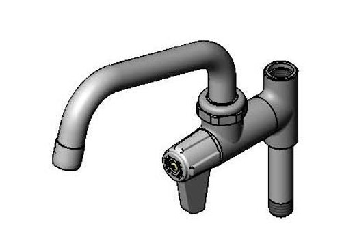 T&S Brass - 5AFL06 - Faucet, Add-On for Pre-Rinse, 6-inch Swivel Spout