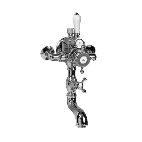 Graff - G-8910-ABN - Canterbury Collection Exposed Thermostatic Valve with Tub Spout