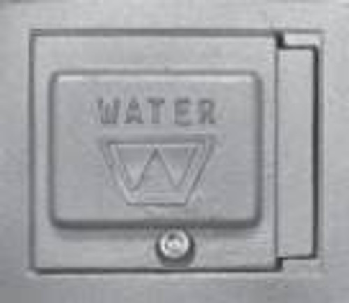 Woodford B65P-CC-AL Model B65 Box Hydrant P Inlet CC, Aluminum Box