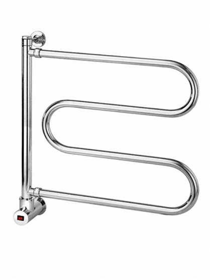 Mr. Steam W500BN - WALL MOUNTED PIVOTING TOWEL WARMER BRUSHED NICKEL