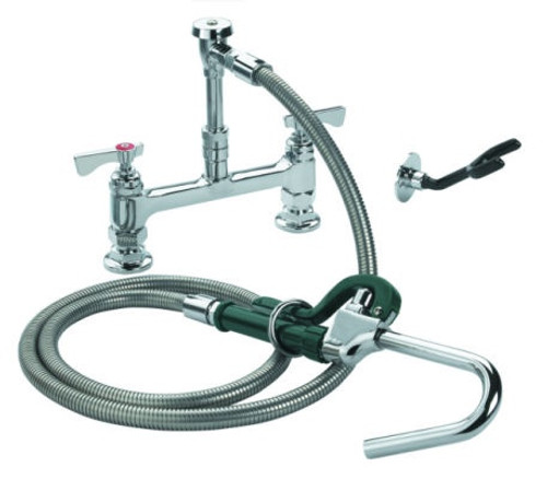 Krowne 20-208L - Low Lead 8-inch Center Deck Mount Pot Filler